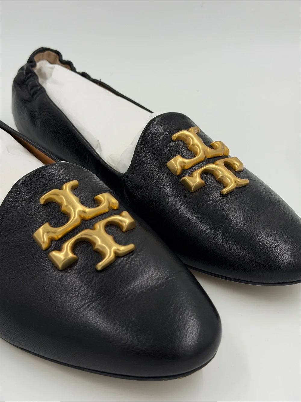 Tory Burch Eleanor Loafers – Perfect Black – Size 8